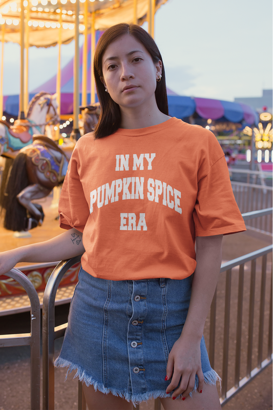 In My Pumpkin Spice Era Women's Casual T-Shirt