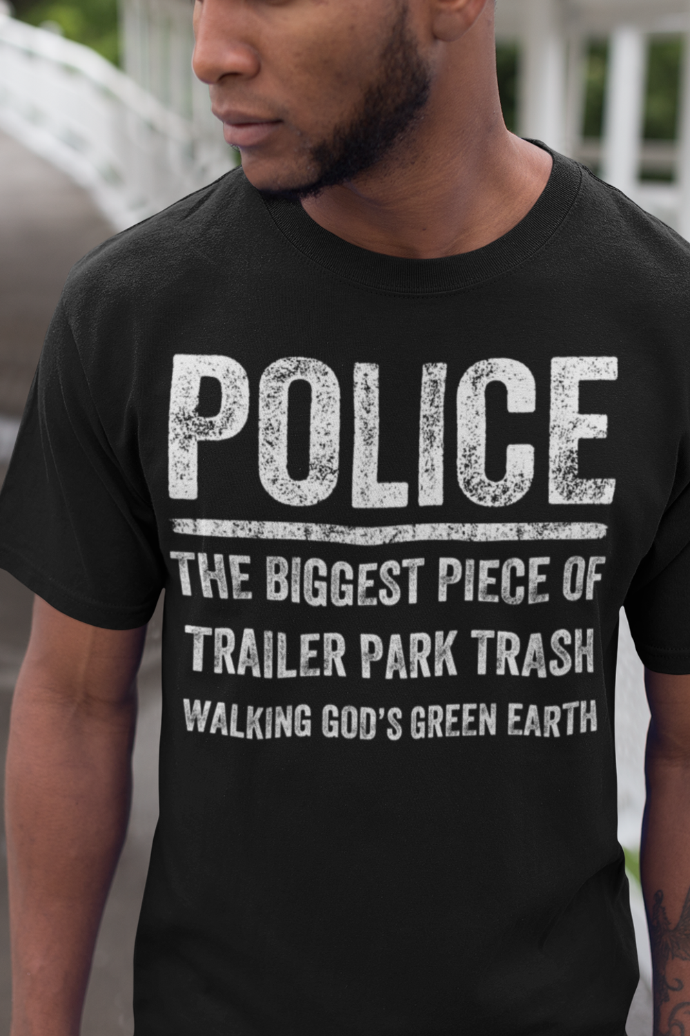 Police Are Trailer Park Trash Men's Classic T-Shirt