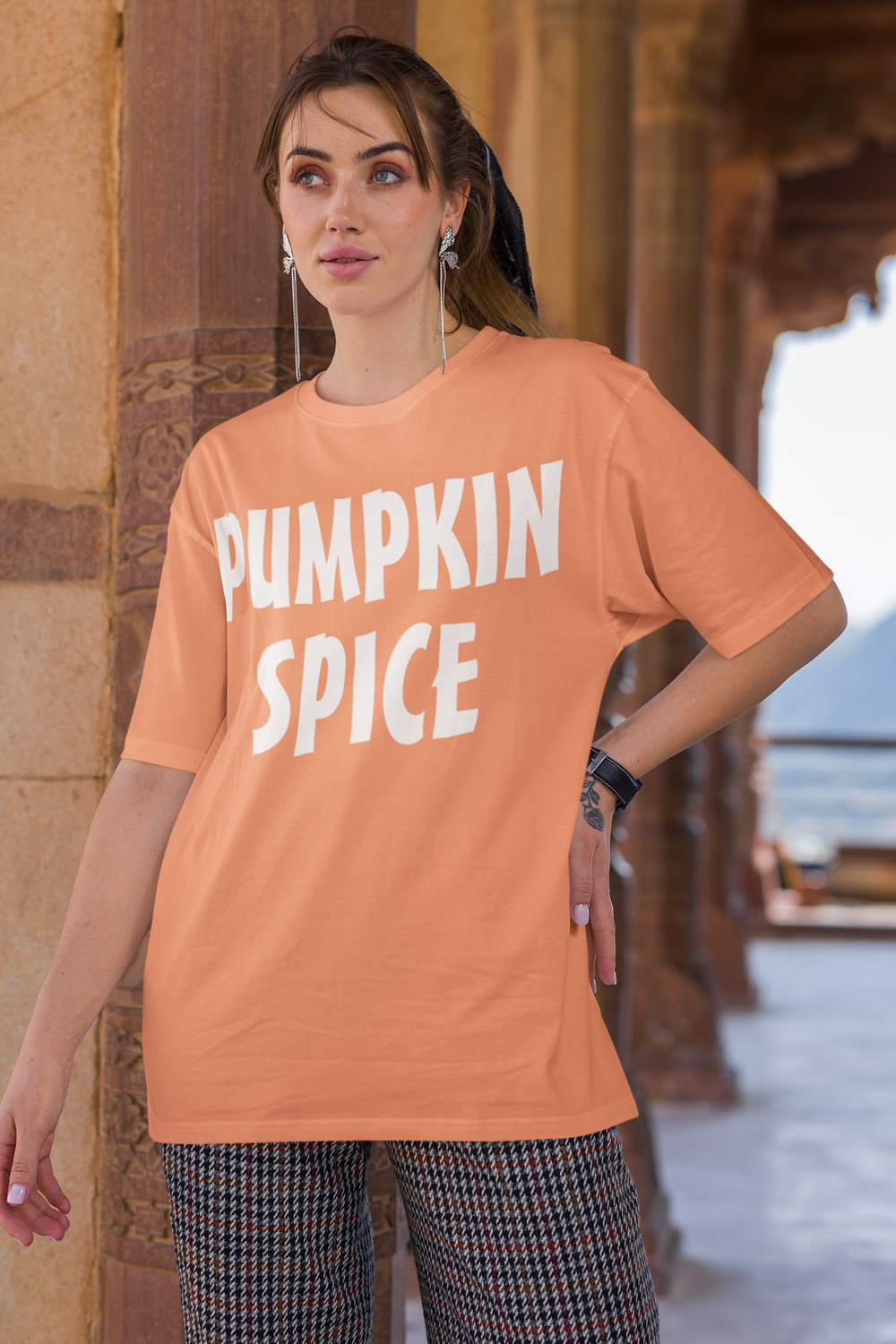 Pumpkin Spice Women's Casual T-Shirt
