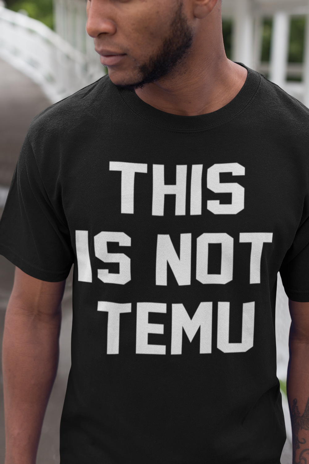 This Is Not Temu Men's Classic T-Shirt