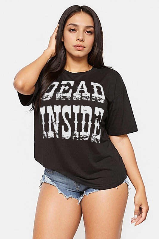 Dead Inside Women's Casual T-Shirt
