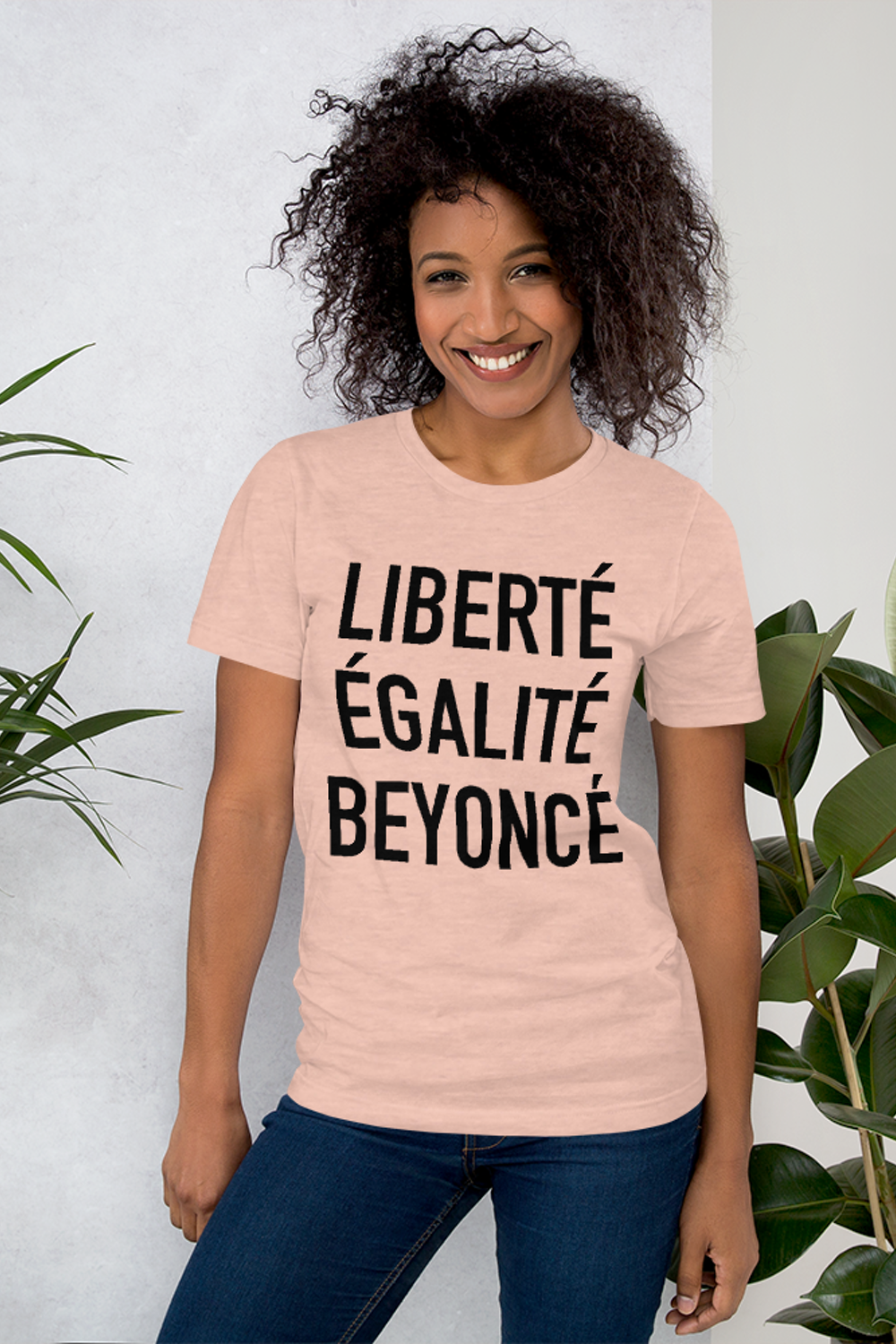 Liberté Egalité Beyoncé Women's Soft Jersey T-Shirt - OniTakai