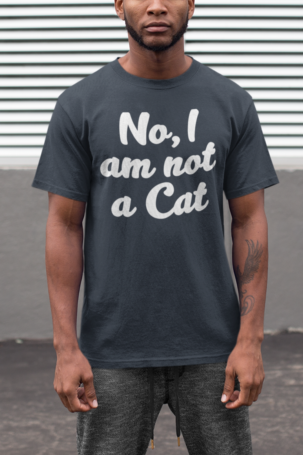 No I Am Not A Cat Men's Classic T-Shirt