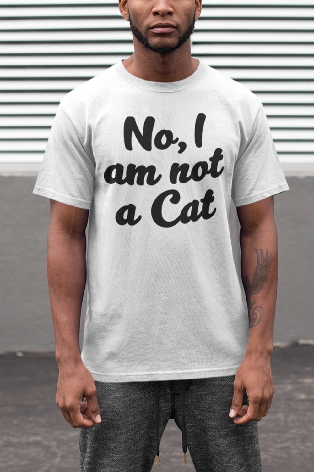 No I Am Not A Cat Men's Classic T-Shirt