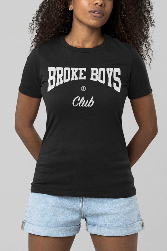 The Broke Boys Club Women's Soft Jersey T-Shirt