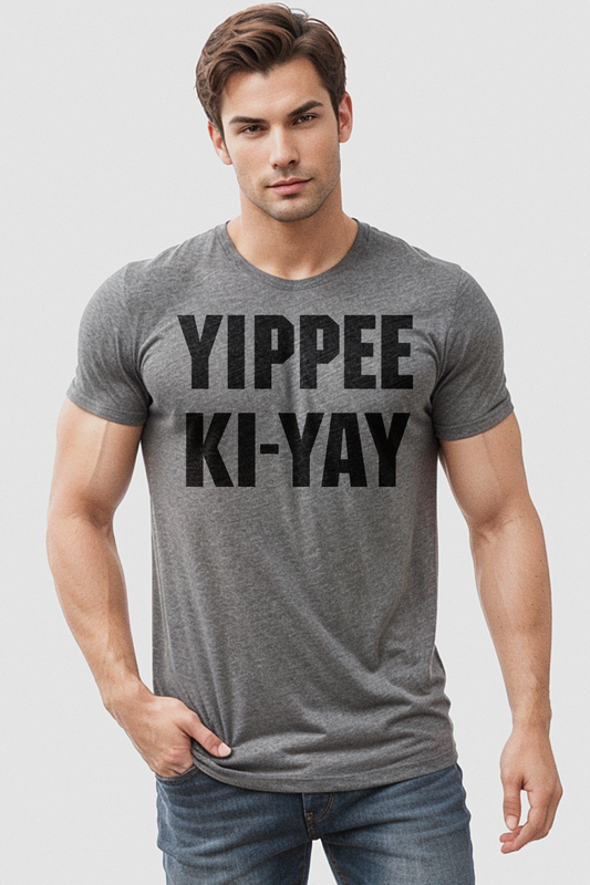 Yippee Ki-Yay Men's Tri-Blend T-Shirt