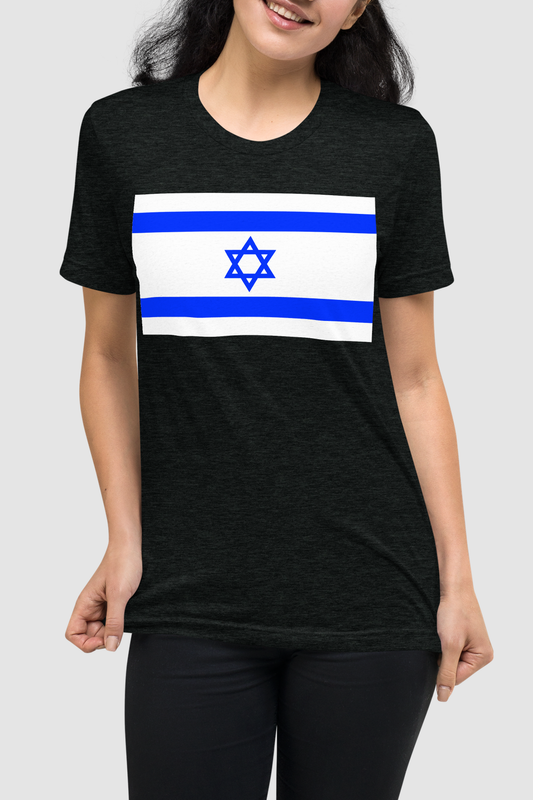 Israel Flag Women's Tri-Blend T-Shirt