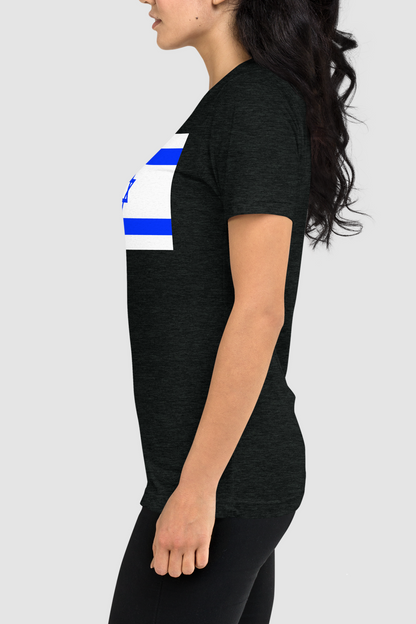 Israel Flag Women's Tri-Blend T-Shirt