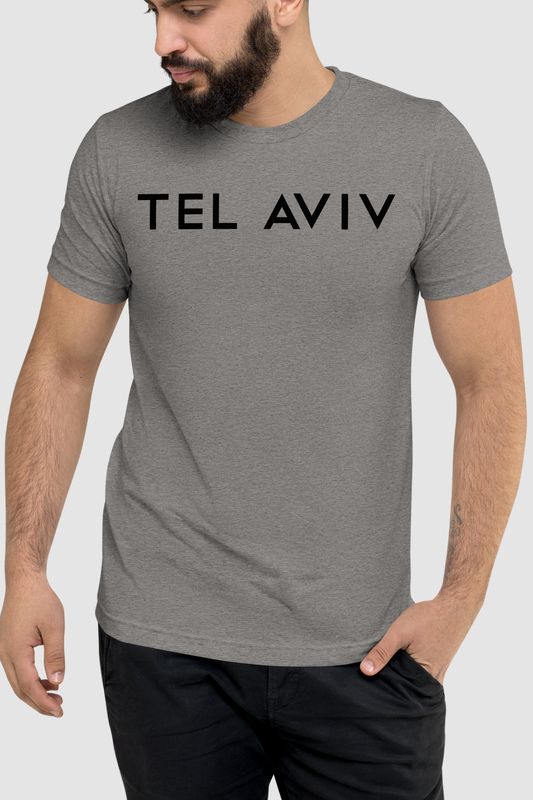 Tel Aviv Men's Tri-Blend T-Shirt