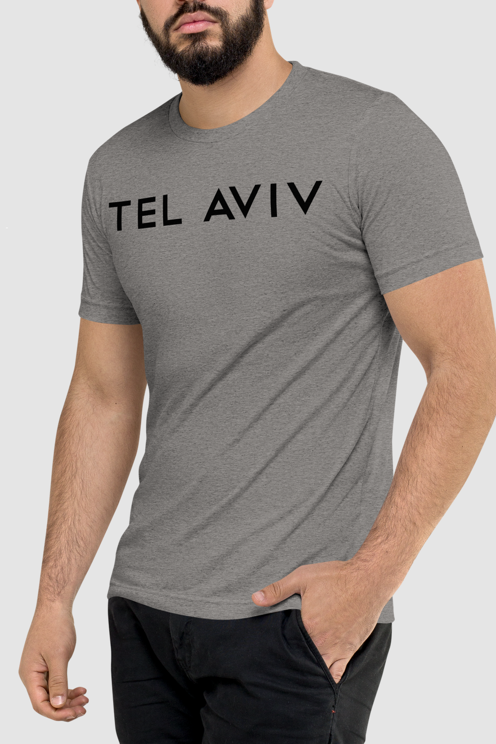 Tel Aviv Men's Tri-Blend T-Shirt