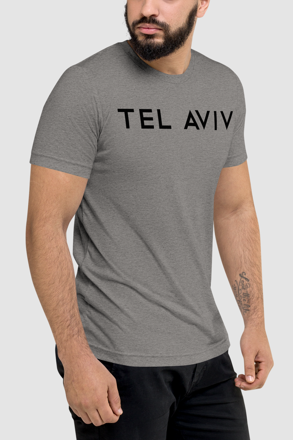 Tel Aviv Men's Tri-Blend T-Shirt