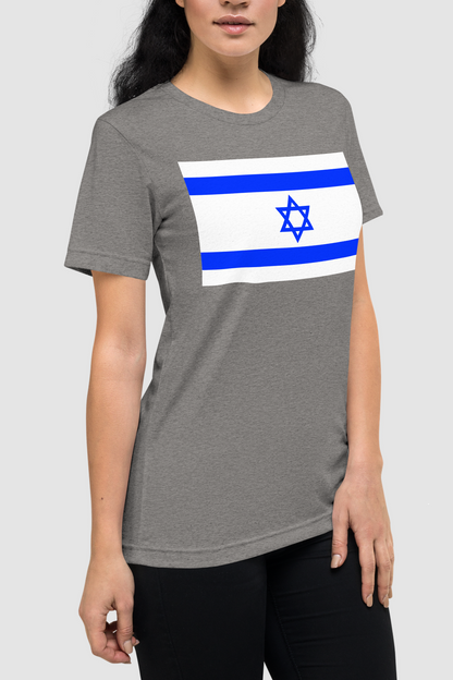 Israel Flag Women's Tri-Blend T-Shirt