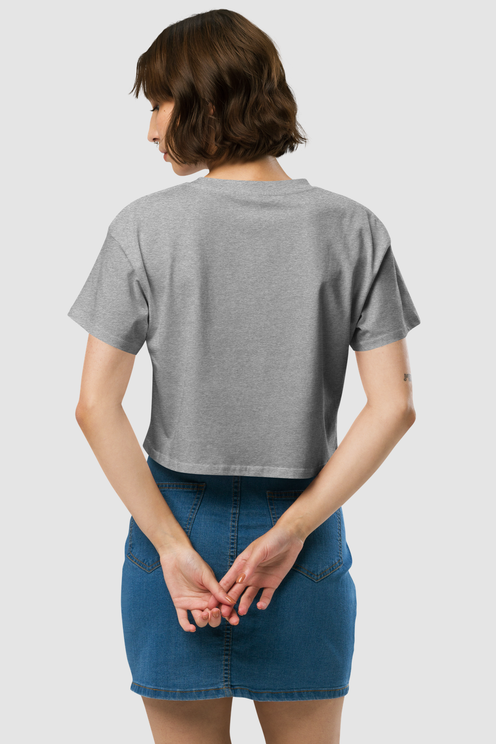 Marquise du Châtelet Women's Relaxed Crop Top T-Shirt