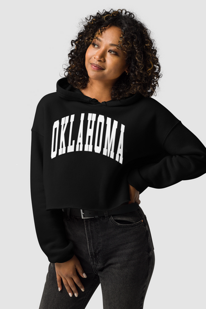 Oklahoma Crop Hoodie