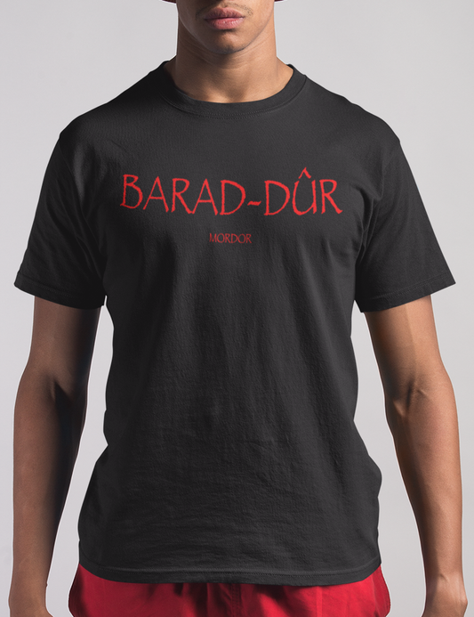 Barad-Dur Mordor Men's Black T-Shirt - OniTakai