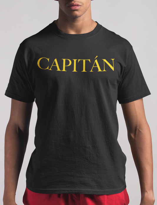 Capitán Men's Classic Black T-Shirt - OniTakai