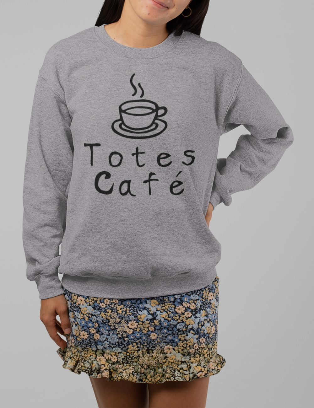 Totes Café | Crewneck Sweatshirt - OniTakai